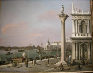 Bacino di San Marco dalla Piazzetta da Giovanni Antonio Canal